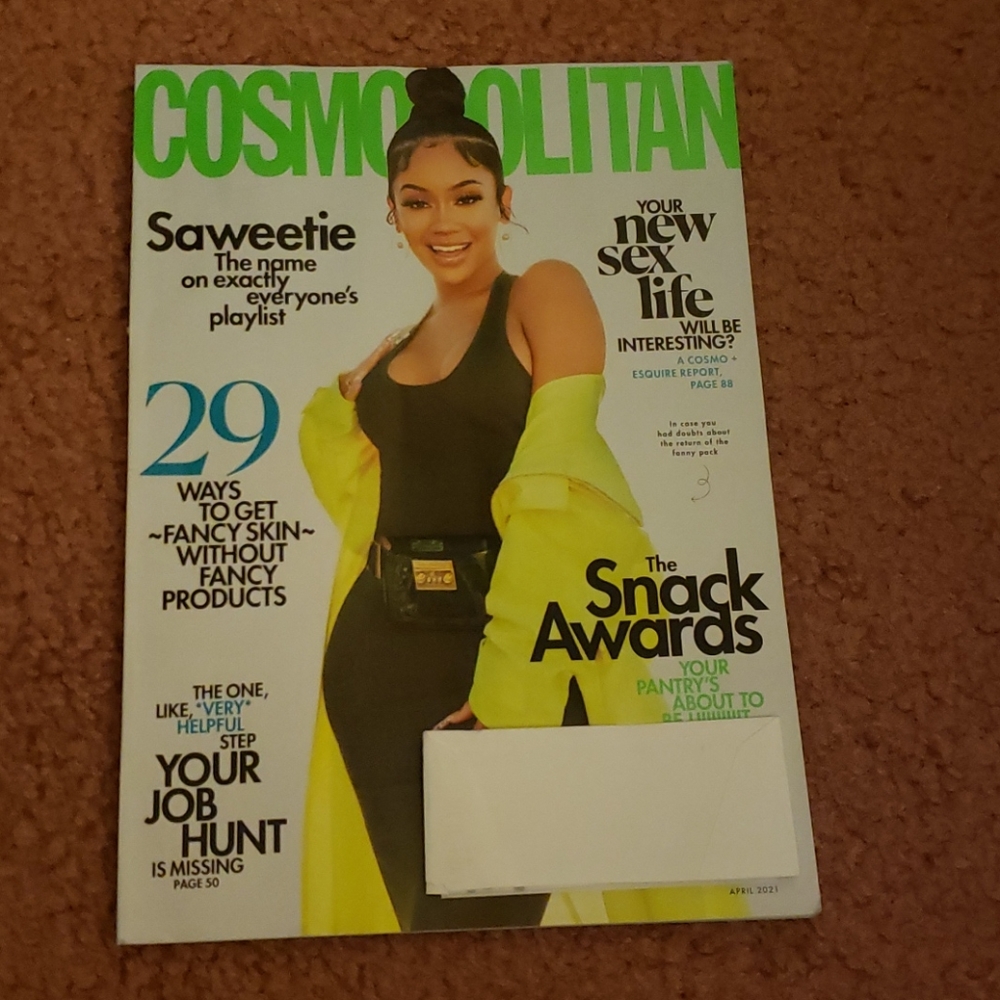Cosmopolitan April 2021 edition